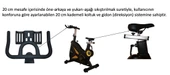 Proforce Ms 300 Spin Bike - Kondisyon Bisikleti thumbnail 4