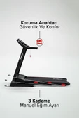 Proforce PROFORCE OPTIMUM  KOŞU BANDI 2,5 HP LED GÖSTERGE 0 - 14 km/s HIZ  KOLAY KURULUM thumbnail 5