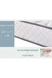 80x170 Balanced Cotton Ortopedik Visco Yatak thumbnail 2