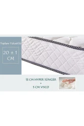 90x200 Balanced Cotton Ortopedik Visco Yatak thumbnail 1