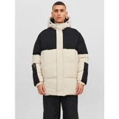 Jack&Jones Oversize Kapüşonlu Şişme Mont - Günlük Kullanım thumbnail 6