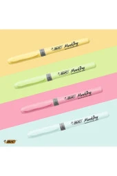 Fosforlu Kalem Brite Liner Pastel 4 Renk thumbnail 4