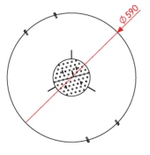 ATEŞ ÇUKURU 3500 PLATE IZGARA / BABA'S BBQ thumbnail 2