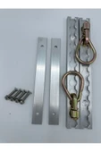 Halka Aparatlı Alüminyum Ray 30cm thumbnail 1