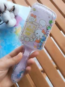 Pullu Hello Kitty Kız Çocuklarına Özel Acıtmayan Tarak 1 ADET thumbnail 6