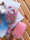 Pullu Hello Kitty Kız Çocuklarına Özel Acıtmayan Tarak 1 ADET thumbnail 3