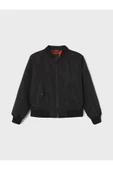 Minimalist Bomber Ceket-Uzun Kol Regular Fit thumbnail 2