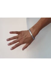 Hasır Kesme Silver Renkli Bileklik thumbnail 2