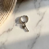 Erkek Çelik Küpe Balta Model UNK-484 thumbnail 1