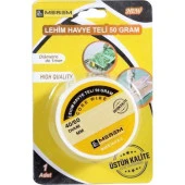 Meşem Havya Lehim Teli 1 mm 50 Gram thumbnail 2