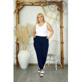 Kadın Oversize Basic Lastikli Paça Mevsimlik Eşofman Altı thumbnail 4