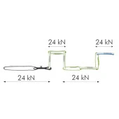 CT MULTI CHAIN EVO PERLON 125 CM thumbnail 3