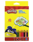 Play-Doh Jumbo Kuru Kalem Boya Seti 12li thumbnail 1
