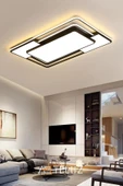 ARTELUZ DİKDÖRTGEN MODEL MODERN PLAFONYER AVİZE (90X60 CM) thumbnail 3