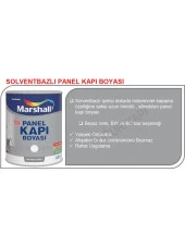 Marshall Solvent Bazlı Panel Kapı Boyası 2.5 Lt Beyaz thumbnail 2