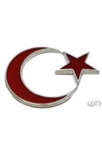 Araba Sticker Krom Bayrak Model Reflektörlü thumbnail 2