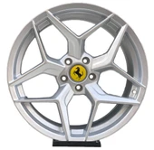 Jant Göbek Arma Ferrari Sticker 4'lü Set thumbnail 4