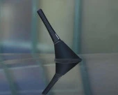 Foliatec Küçük Çok Yönlü Dot 8.2cm Siyah Anten thumbnail 3