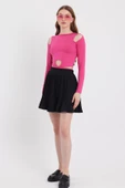 Kadın Allegro Crop  Pembe thumbnail 3