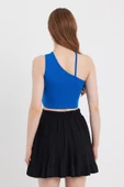 Kadın Askılı Crop Kaşkorse   Saks thumbnail 4
