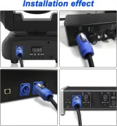 Powercon 220V Kablo 3 Metre thumbnail 4