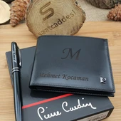 İsme Özel Pierre Cardin Gerçek Deri Cüzdan + HEDİYELİ thumbnail 2