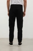 Erkek Kargo Cep Jean Pantolon thumbnail 10