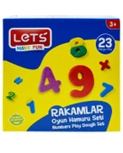 Lets 23 Parça Rakamlar Oyun Hamuru Seti thumbnail 1