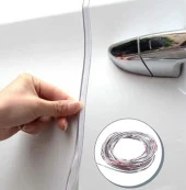 Araba Kapı Kenar Koruma Fitili Şeffaf 5 metre thumbnail 3