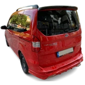AUTOGP Ford courier bagaj üstü spoiler siyah boyalı thumbnail 1