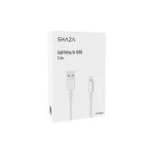 Shaza SG2003UL USB - Lightning 2.4A 1m Şarj Kablosu thumbnail 2