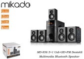 Mikado Md-856 5+1 Usb+Sd+Fm Destekli Multimedia Bluetooth Speaker thumbnail 2