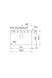 Evye MRG 610-72 Matt Black thumbnail 3