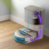 PHILIPS XU7100/02 ÇÖP İSTASYONLU AKILLI ROBOT SÜPÜRGE - BEYAZ thumbnail 2