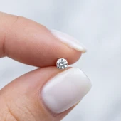 316L Çelik Zirkon Taşlı  Piercing PRC-204 thumbnail 3