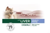 BonaCibo Pouch Ciğerli Kedi Konservesi 85 gr thumbnail 2