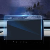 Tesla Model Y Araç Multimedya Temperli Cam Ekran Koruyucu thumbnail 3