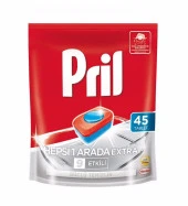 Pril Bulaşık Makinası Deterjanı Hepsi Bir Arada 45 Tablet thumbnail 1
