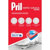 Pril Bulaşık Makinası Deterjanı Hepsi Bir Arada 45 Tablet thumbnail 2
