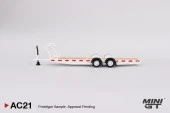 Mini GT Car Hauler Trailer Type C White AC21 thumbnail 2
