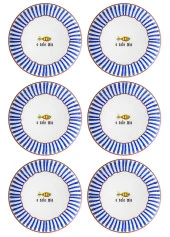 The Mia Fish Servis Tabağı 6lı Set 26 cm thumbnail 1