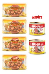 HANA Bakla Konservesi 400 Gr X 4Adet Salam 2Adet Hediye thumbnail 1