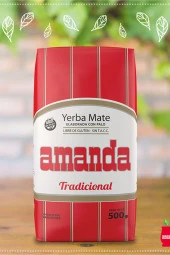 AMANDA Yerba Mate 250 Gr X 10 Adet "Orjınal" thumbnail 3