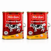 BORDON Corned Beef Meat 320 Gr X 2Adet thumbnail 1