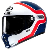 KASK HJC V10 GRAPE MC21 MAVİ BEYAZ thumbnail 1
