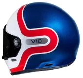 KASK HJC V10 GRAPE MC21 MAVİ BEYAZ thumbnail 2