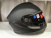 KASK MT GENESİS SV A1 ÇENE AÇILIR MAT SİYAH thumbnail 2