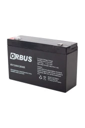 Orbus Pilsan Akülü Oyuncak Araç Araba Için Uyumlu - Akü 6V 12Ah - 6 Volt 12 Amper Kuru Tip Akü Pil thumbnail 1