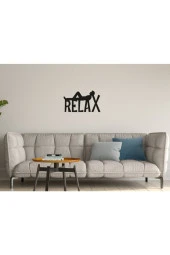 Odun Marketi Relax Ahşap Duvar Tablosu thumbnail 6