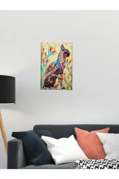 HYL Dekoratif Mandala Kedi Tablosu thumbnail 4